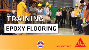 epoxy flooring training sika