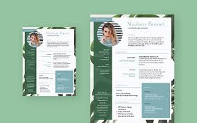 My documents look much better. Free Resume Maker Create A Professional Resume Visme