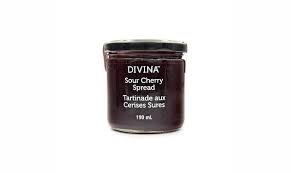 divina sour cherry fig spread 190 ml