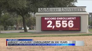 mcmurry university hosts largest