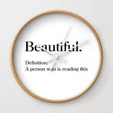 Beautiful Definition Wall Clock By