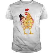 Chicken Light Christmas Shirt