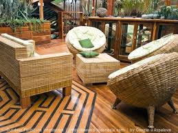 Modern Outdoor Patio Furniture Bamboo
