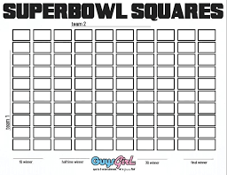 Printable 100 Square Football Pool Grid Livedesignpro Co