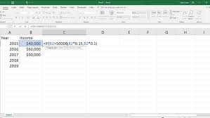 how to use the if then function in excel