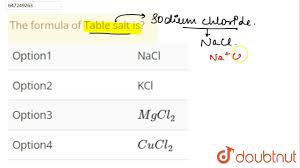 salts chemistry doubtnut