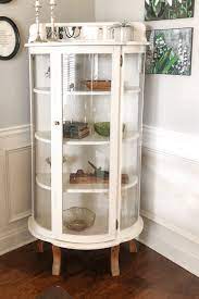 how to update an old curio cabinet