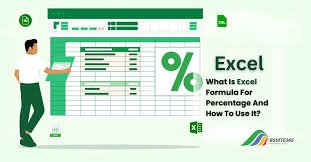 what is excel formula for percene