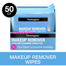 neutrogena cleansing towelettes makeup remover refill pack special value twin pack 2 25 toweletes 50 towelettes