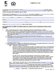 Free Commercial Lease Agreement Form Gratulfata