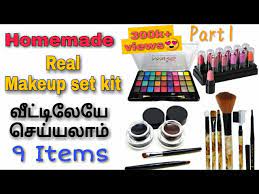 diy homemade makeup set kit part 1