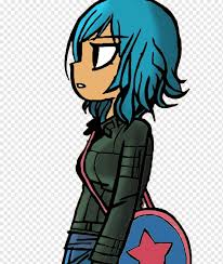According to kim pine, it's earned him the title the best fighter in the province. Ramona Flowers Scott Pilgrim Haruko Haruhara Knives Chau Comics Others Black Hair Comic Book Human Png Pngwing