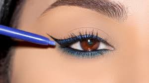 3 ways to use blue eyeliner to make