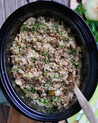 easy crock pot dirty rice southern
