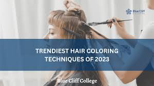 trenst hair coloring techniques of