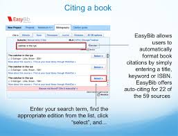 EasyBib in the News   EasyBib Blog EasyBib allows users to automatically format book    