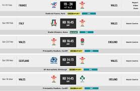 England will take on italy in rome and wales will host scotland, both on october 31 as the six nations can finally be completed after the. Wales Fixtures When Do Wales Play In The Six Nations Dates Tv Schedule Rugby Sport Express Co Uk