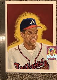 The design is a departure from previous baseball heroes sets. 1992 Triple Play Gallery Of Stars Gs9 David Justice Original Dick Perez Art The Radicards Blog