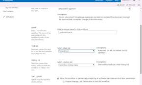 doent approval workflow in