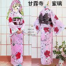 Amazon.com: Kanroji Mitsuri Cosplay Costume For Halloween Christmas  Carnival New Year Party kimono bathrobe (Custom Made, Female) : Clothing,  Shoes & Jewelry