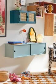 Gillian Sliding Door Wall Shelf Wall