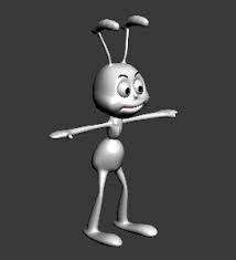 cartoon ant rigged 3ds max free 3d