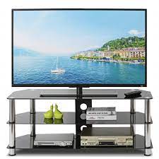 Tempered Glass Tv Stand Table Unit