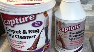 capture carpet cleaner review