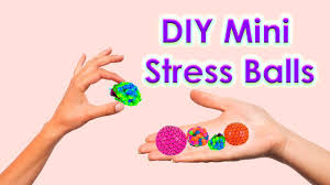 diy mini stress orbeez mesh