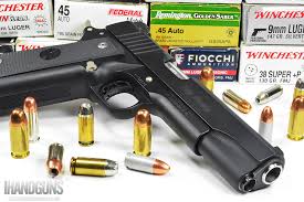 Recoil Comparison Pistol Competition Cartridges