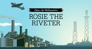 halloween how to rosie the riveter