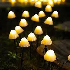 Mushroom Lamp Solar Lawn Light Outdoor