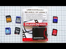 Delkin Usb 3 0 Dual Slot Memory Card