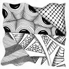 It should be random so that it does not represent any known object. Find Your Inner Artist With Zentangle Pattern Drawing East Central Regional Library