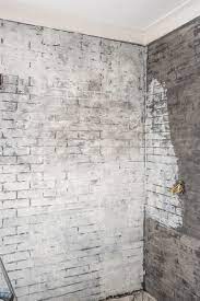 to paint an industrial faux brick wall