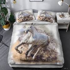 cotton 3d animal cat print bed sheets
