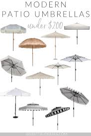 Modern Patio Umbrellas Under 200 We