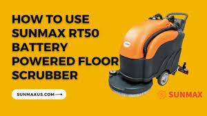 commercial floor scrubber machines and
