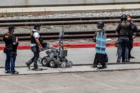 police use of deadly robots