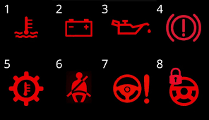 how to read dashboard lights
