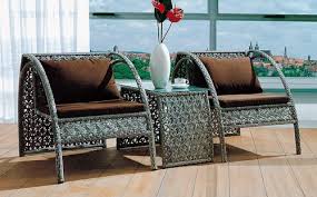 Comfy Style Outdoor Wicker Coffee Set