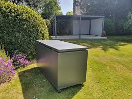 Modern Aluminium Garden Storage Box