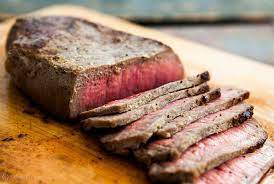 Unlike broiling, cooking the meat in an oven is best done slowly over a few hours and at a temperature around 350 degrees fahrenheit. London Broil Recipe Pan Fried