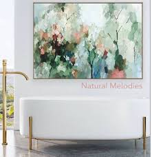 Displaying Canvas Art In Bathrooms