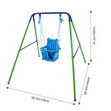 Kids Swing With Safety Belt Foldable