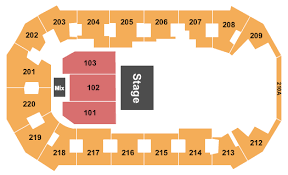 Findlay Toyota Center Tickets Box Office Seating Chart
