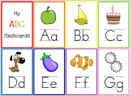 educational alphabet flashcards