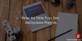 Download instagram profile picture in full size of anyone using instagram viewer and insta downloader free apps or online this is another awesome online tool to download instagram profile picture in full size. How To View Full Size Instagram Photos In 2021 Techuntold