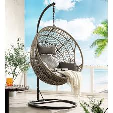 Vasant Outdoor Rope Patio Swing Chair W