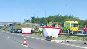 Drame sur nos routes ce samedi: un motard s'est tué à hauteur de la sortie  MontLégia à Liège, son passager est blessé